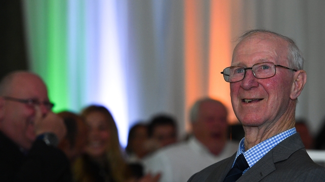 Charlton at a Jackie's Army Reunion night in the K Club in September 2018 (Picture credit: Eoin Noonan)