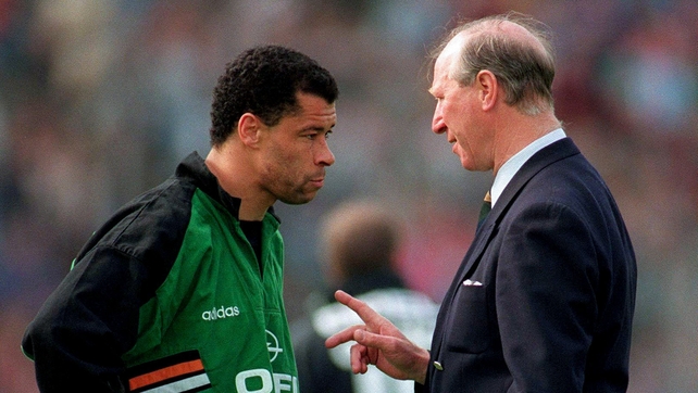 Speaking to Paul McGrath ahead of a friendly in Stuttgart in May '94 - Ireland had reached an all-time high of 6th in the world rankings in August 1993 and won away against both Holland and Germany in pre-World Cup friendlies