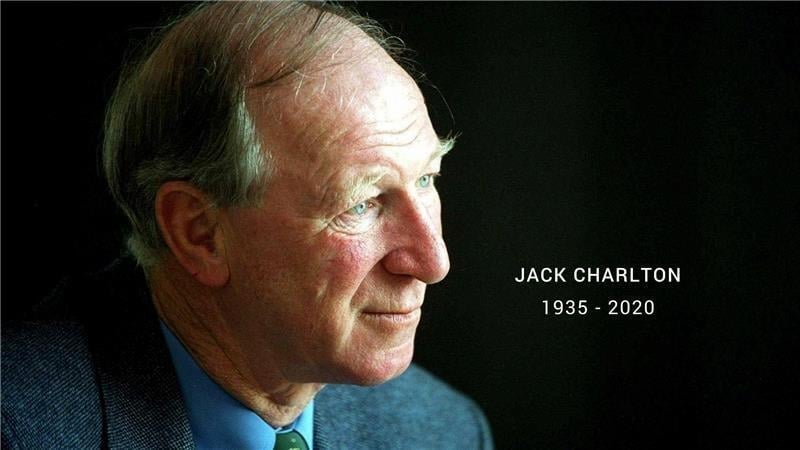 Leabhar Comhbhróin ar líne do Jack Charlton