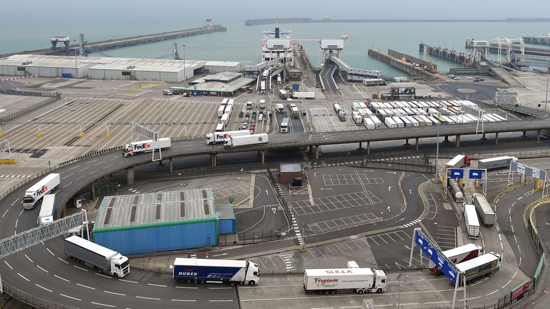 Dover port is a main access point on the EU-UK frontier