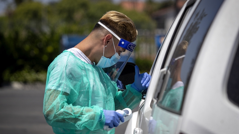 The US state of Florida reported a record increase of more than 15,000 new cases