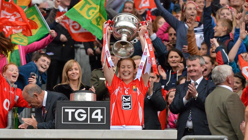 Rena Buckley won a total of 18 senior All-Ireland medals playing for Cork