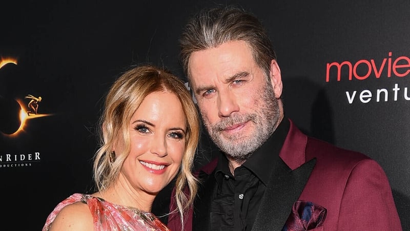 Kelly Preston and John Travolta