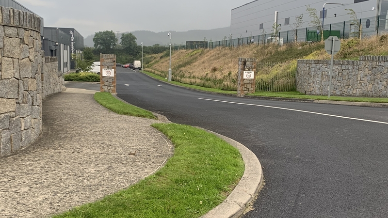 The men were seen leaving the vehicle at Newtownmountkennedy, Co Wicklow