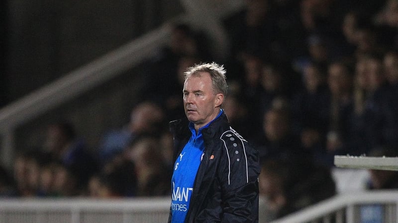 John Sheridan is setting big targets at Waterford