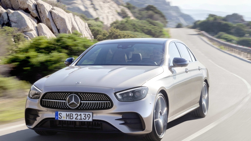 The revised E-Class saloon will be followed by coupe and cabrilet versions.