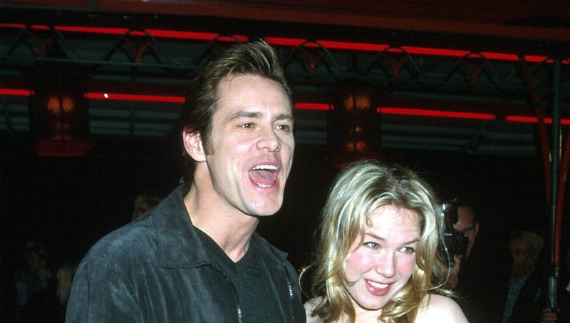 Jim Carrey: "That's true and she was special to me, very special. I think she's lovely."