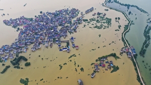 More than 140 people are reported to have died, with millions displaced
