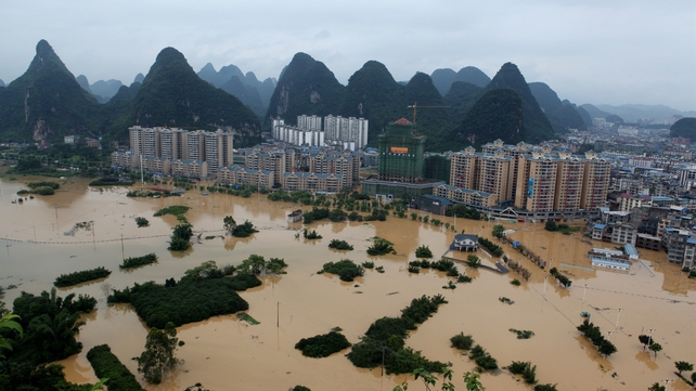 Record rain levels have been recorded in many provinces, with no letup expected for the next ten days