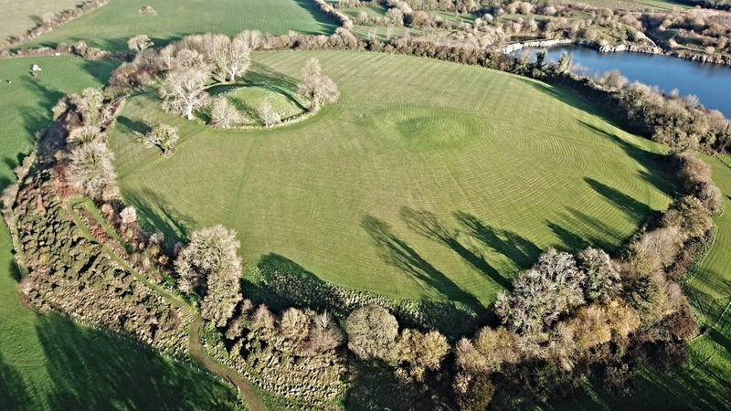 Navan Fort is located outside Armagh city (Pics: Queen's University)