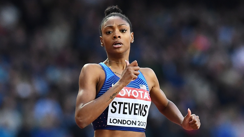 Deajah Stevens has been banned for 18 months