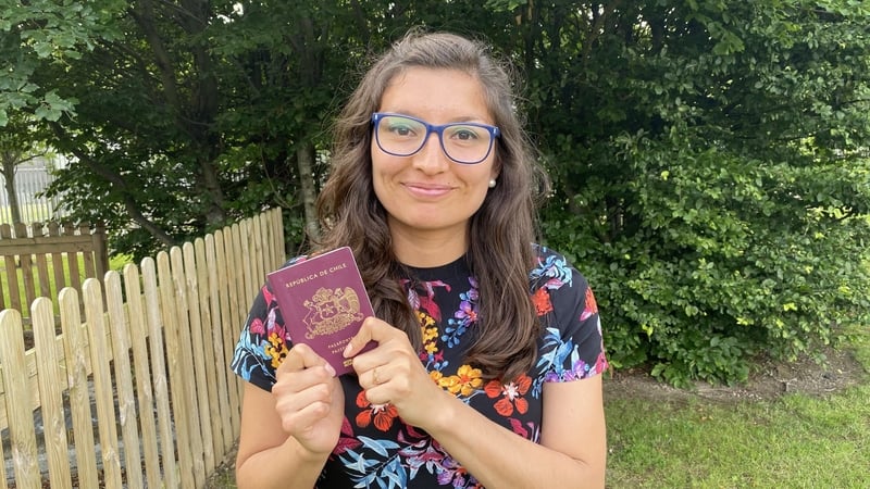 Estefany Alquinta Gonzalez made the trip to Ireland from Denmark earlier this month