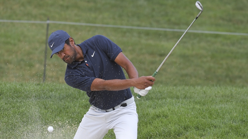 Tony Finau tops the leaderboard