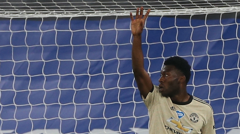 Fosu-Mensah's start against Palace was his first Man United appearance in 1,152 days