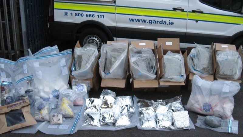 The drugs were discovered during a search in the Kingswood area yesterday