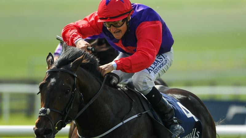 Romanised impressed at the Curragh