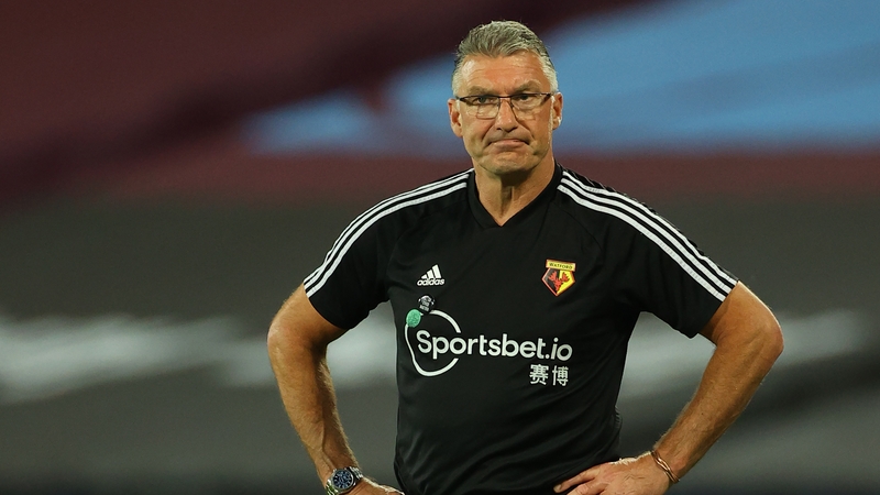 Nigel Pearson was Watford's third manager this season