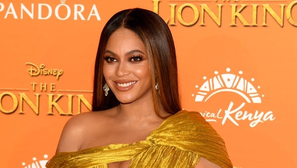 Beyoncé at The Lion King premiere