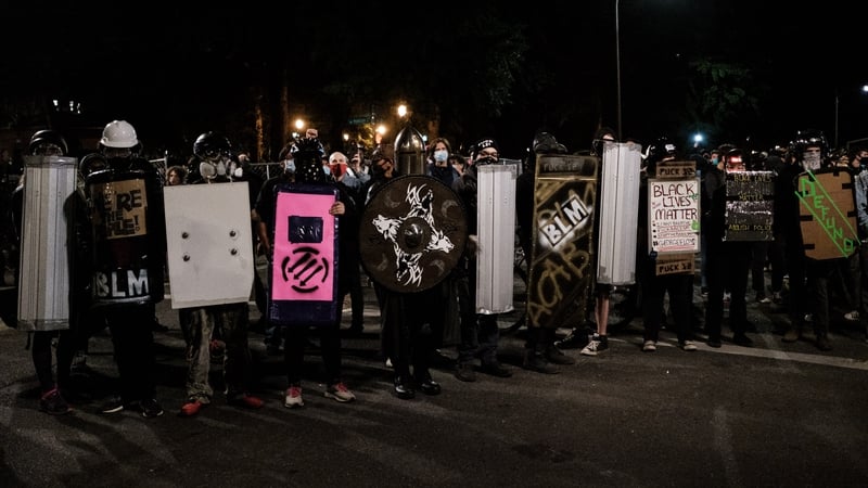 Weeks of protests in Portland intensified as federal officers began cracking down on crowds last week