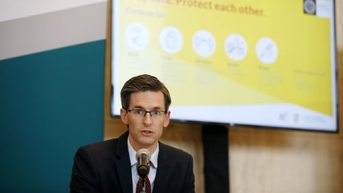 Dr Ronan Glynn said: 'We are now seeing outbreaks of the virus in a range of work settings'