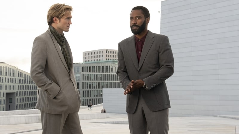 Robert Pattinson and John David Washington