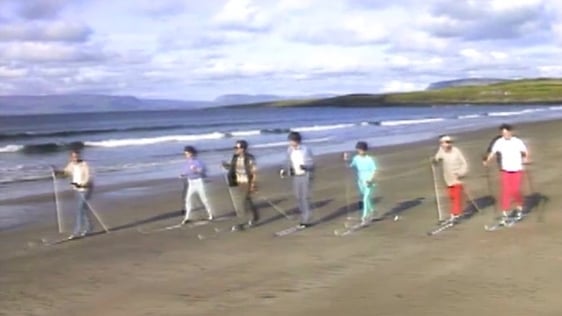 Sligo Sand Skiing