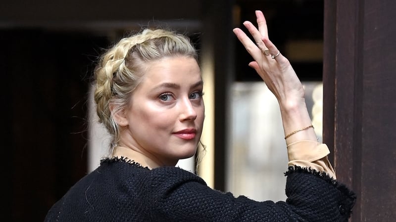 Amber Heard arrives at court