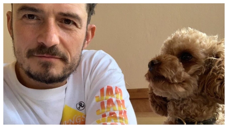 Orlando Bloom posted a heartfelt tribute to his beloved dog Mighty on Instagram