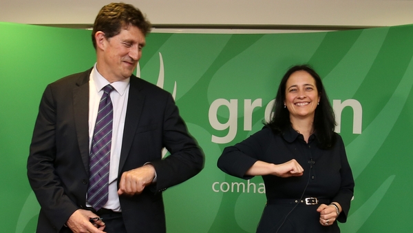 Ballots from 1,950 Green Party members were received in the election between Eamon Ryan and Catherine Martin by yesterday evening's deadline