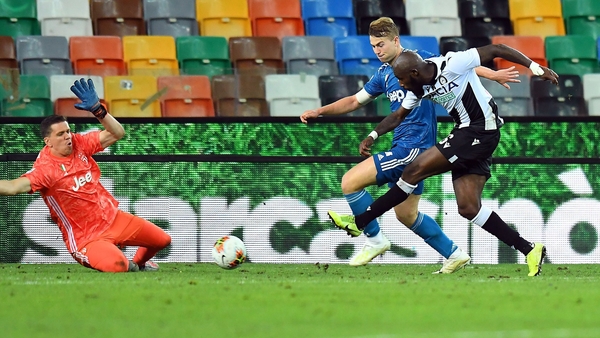 Seko Fofana scores the winner for Udinese