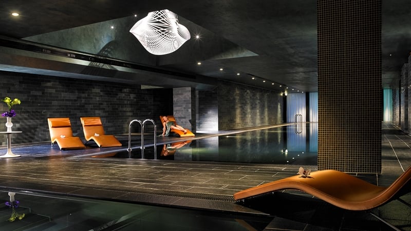 The pool at Dublin's Marker Hotel
