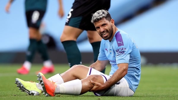 Sergio Aguero's slow return from a knee injury sees him miss the trip to Molineux