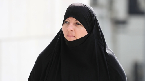 Lisa Smith pictured arriving at Dublin District Court on 24 July