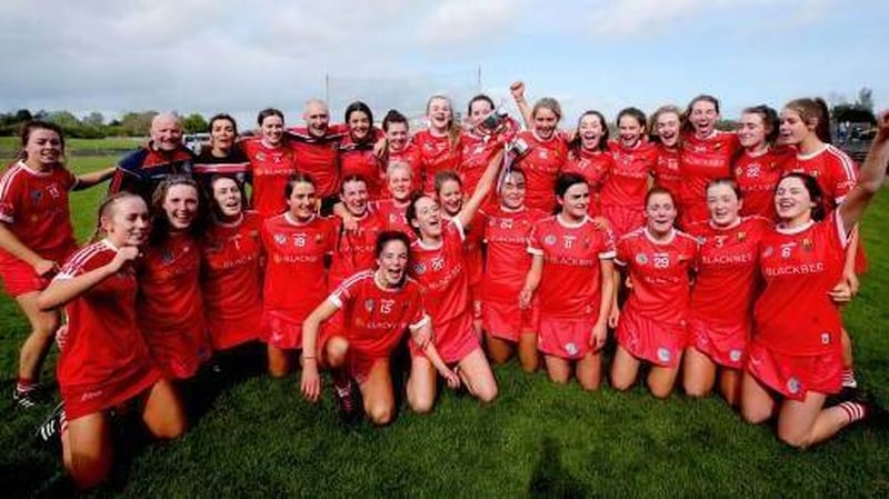 Cork celebrate their 2019 All-Ireland minor title success