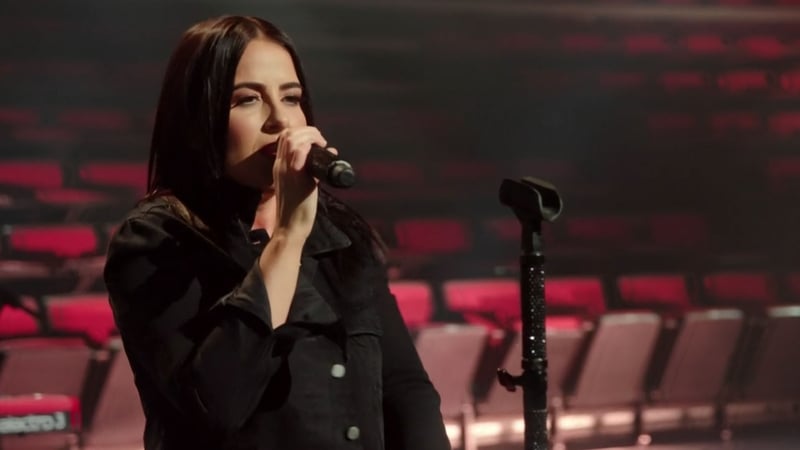 Lisa McHugh performing on Songs from an Empty Room during the Summer