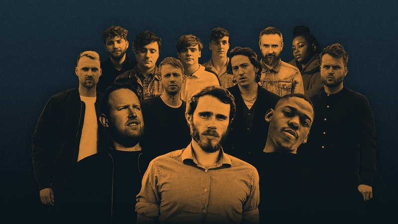 Some of the artists who performed during Saturday night's live music event