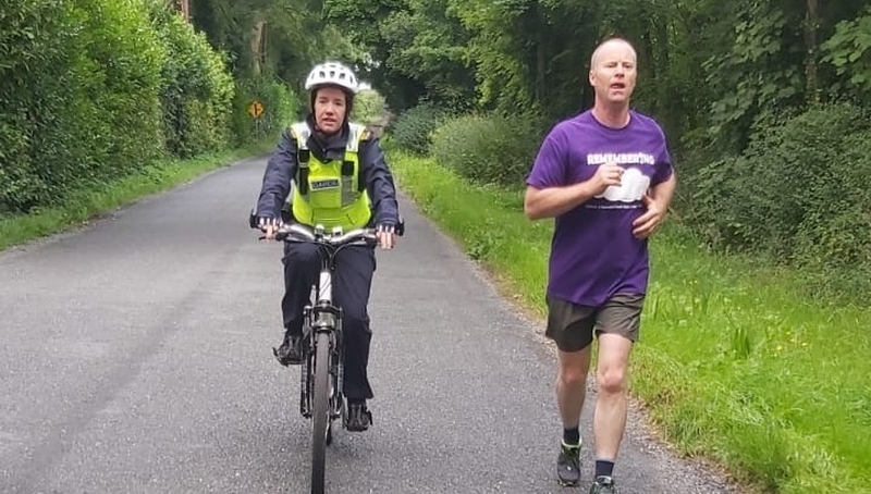 Garda Edel Dugdale is raising awareness of Féileacáin, a charity that supports families who are dealing with the loss of a baby