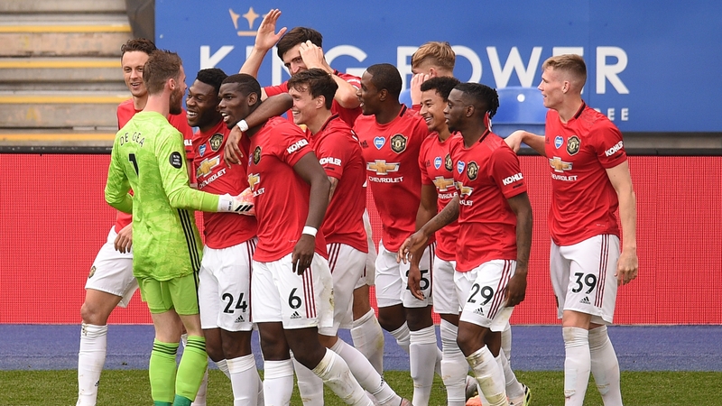 Manchester United were 14 points behind Leicester at one time