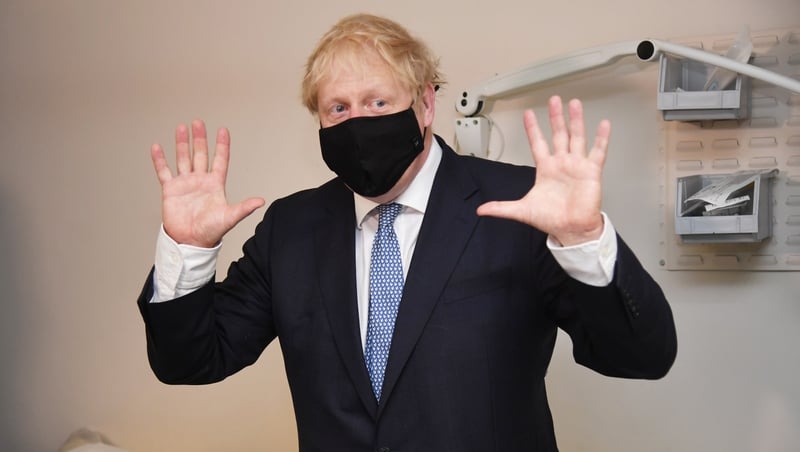 Mr Johnson admitted to having weight issues and changing some of his daily habits to tackle them