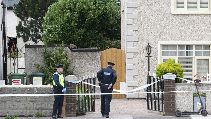 Thomas McCarthy, 55, was shot at the front door of his mother's home in Croftwood Park on 27 July