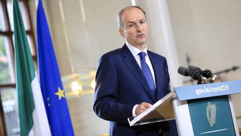 Taoiseach Micheál Martin wants PUP recipients to look for work (pic: Rollingnews.ie)
