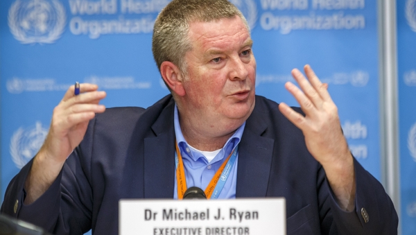 Dr Michael Ryan came to global prominence this year in his role as Executive Director of the World Health Organisation's Health Emergencies Programme