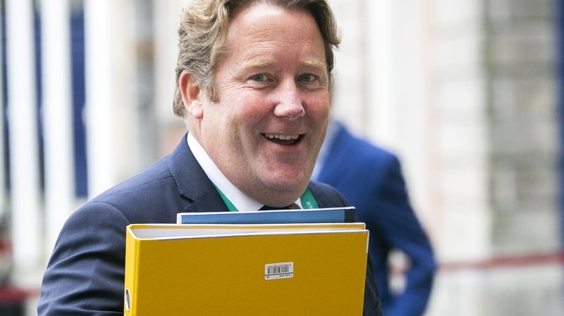 Darragh O'Brien said the bill balances the need to protect those affected by the pandemic with the need to respect property rights