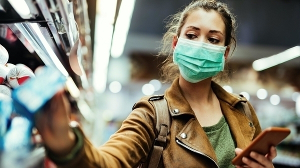 Wearing a Face Mask: "If two people in a room are wearing face ma