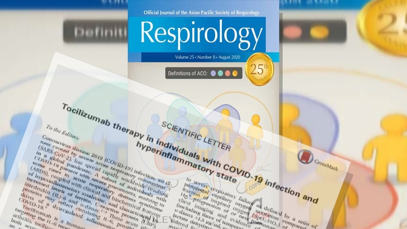 The study was published in the medical journal Respirology