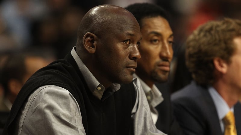 Michael Jordan and Scottie Pippen were at the centre of Chicago Bull's '90s dominance