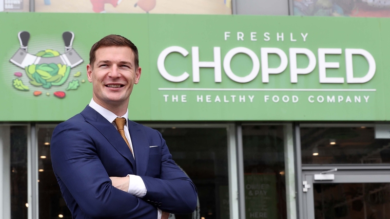 Brian Lee, the co-founder of Freshly Chopped