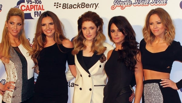 Sarah Harding, Nadine Coyle, Nicola Roberts, Cheryl Tweedy and Kimberly Walsh of Girls Aloud