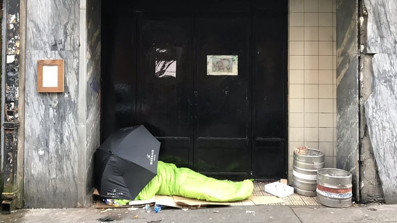 The four Dublin city postcodes have around one third of the country's homeless population