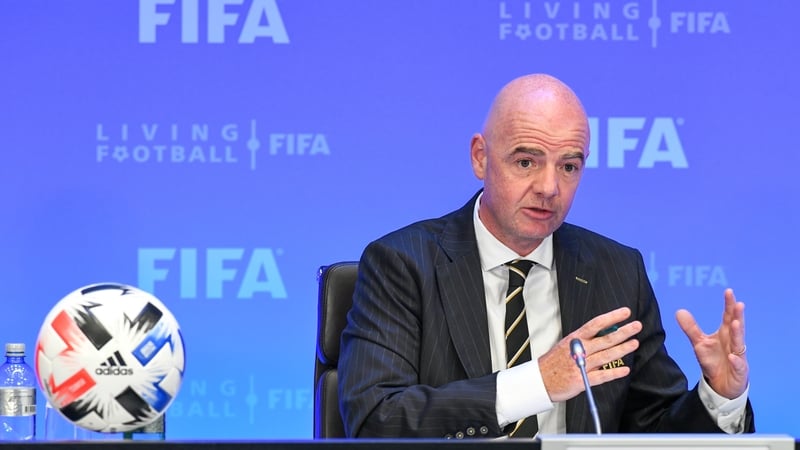 FIFA President Gianni Infantino